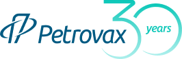 Юбилейный логотип Petrovax